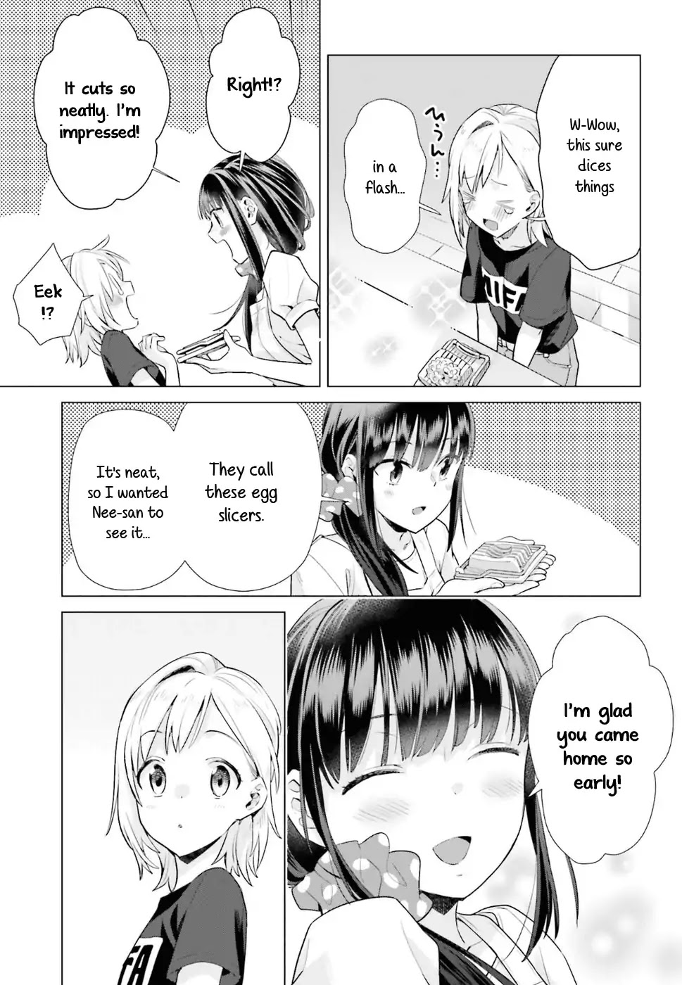 Shinmai Shimai no Futari Gohan Chapter 35 page 11 - Chapter 35: Olivier Salad