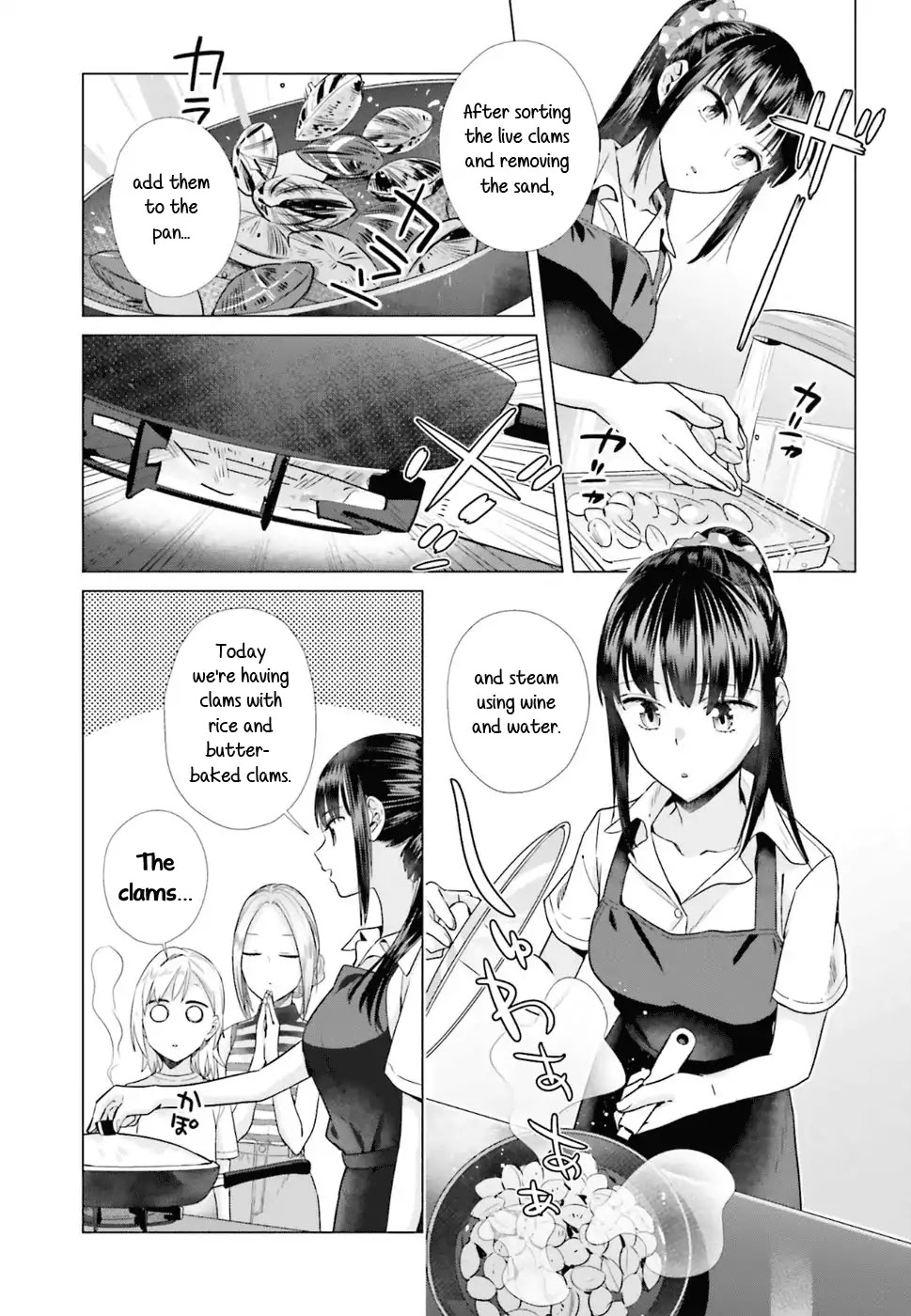 Shinmai Shimai no Futari Gohan Chapter 36 page 13 - Chapter 36: Clams With Rice