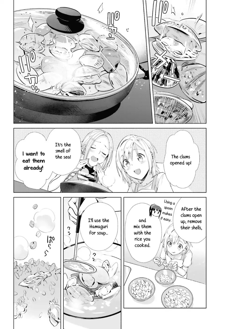 Shinmai Shimai no Futari Gohan Chapter 36 page 14 - Chapter 36: Clams With Rice