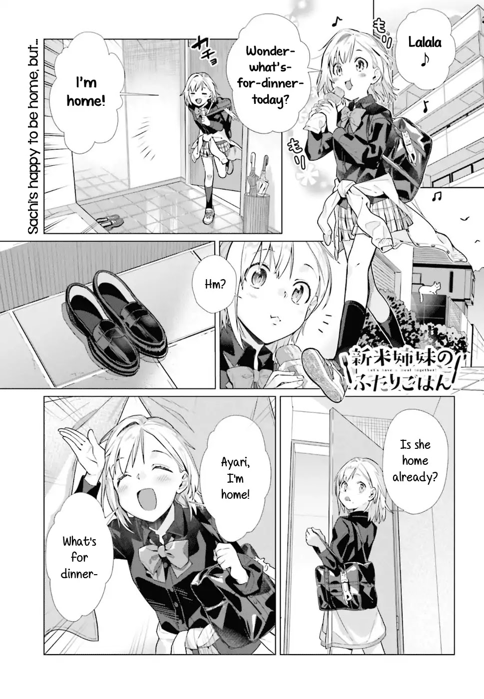 Shinmai Shimai no Futari Gohan Chapter 37 page 1 - Chapter 37: Chinese Porridge