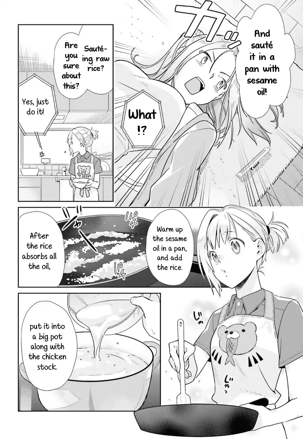Shinmai Shimai no Futari Gohan Chapter 37 page 14 - Chapter 37: Chinese Porridge
