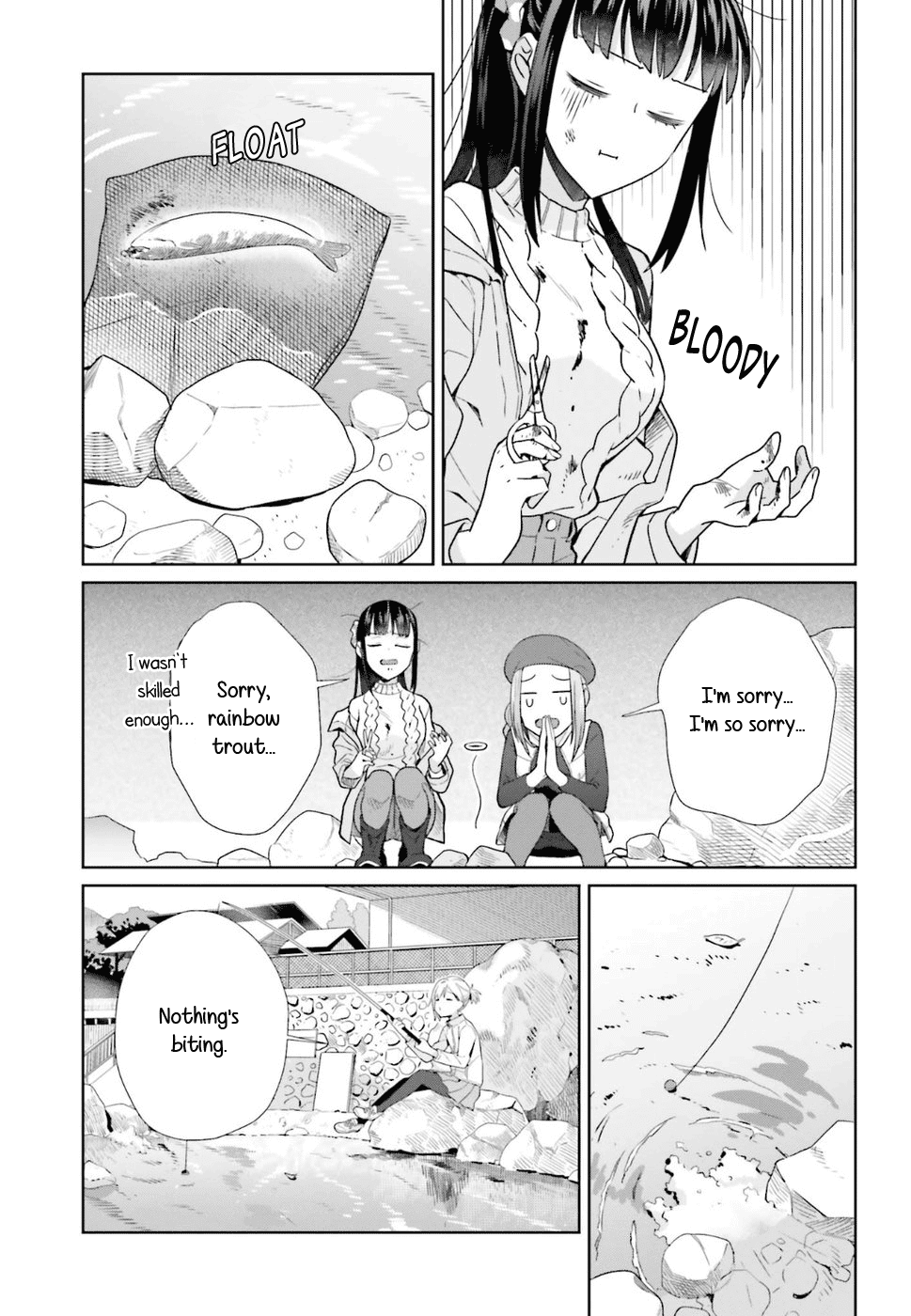 Shinmai Shimai no Futari Gohan Chapter 39 page 11 - Chapter 39: Rainbow Trout Saute with Lemon Butter
