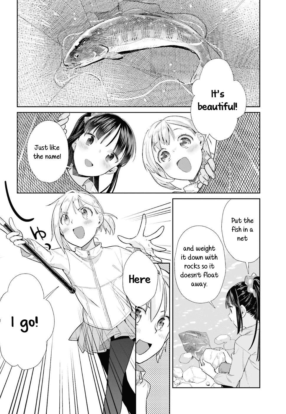 Shinmai Shimai no Futari Gohan Chapter 39 page 8 - Chapter 39: Rainbow Trout Saute with Lemon Butter