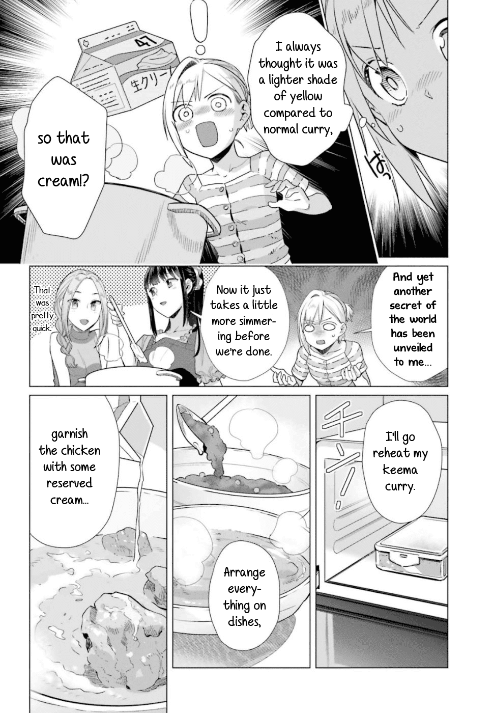 Shinmai Shimai no Futari Gohan Chapter 41 page 10 - Chapter 41: Butter Chicken Curry