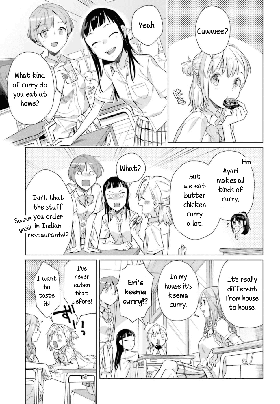 Shinmai Shimai no Futari Gohan Chapter 41 page 5 - Chapter 41: Butter Chicken Curry