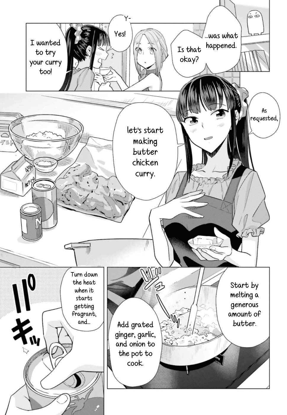 Shinmai Shimai no Futari Gohan Chapter 41 page 7 - Chapter 41: Butter Chicken Curry