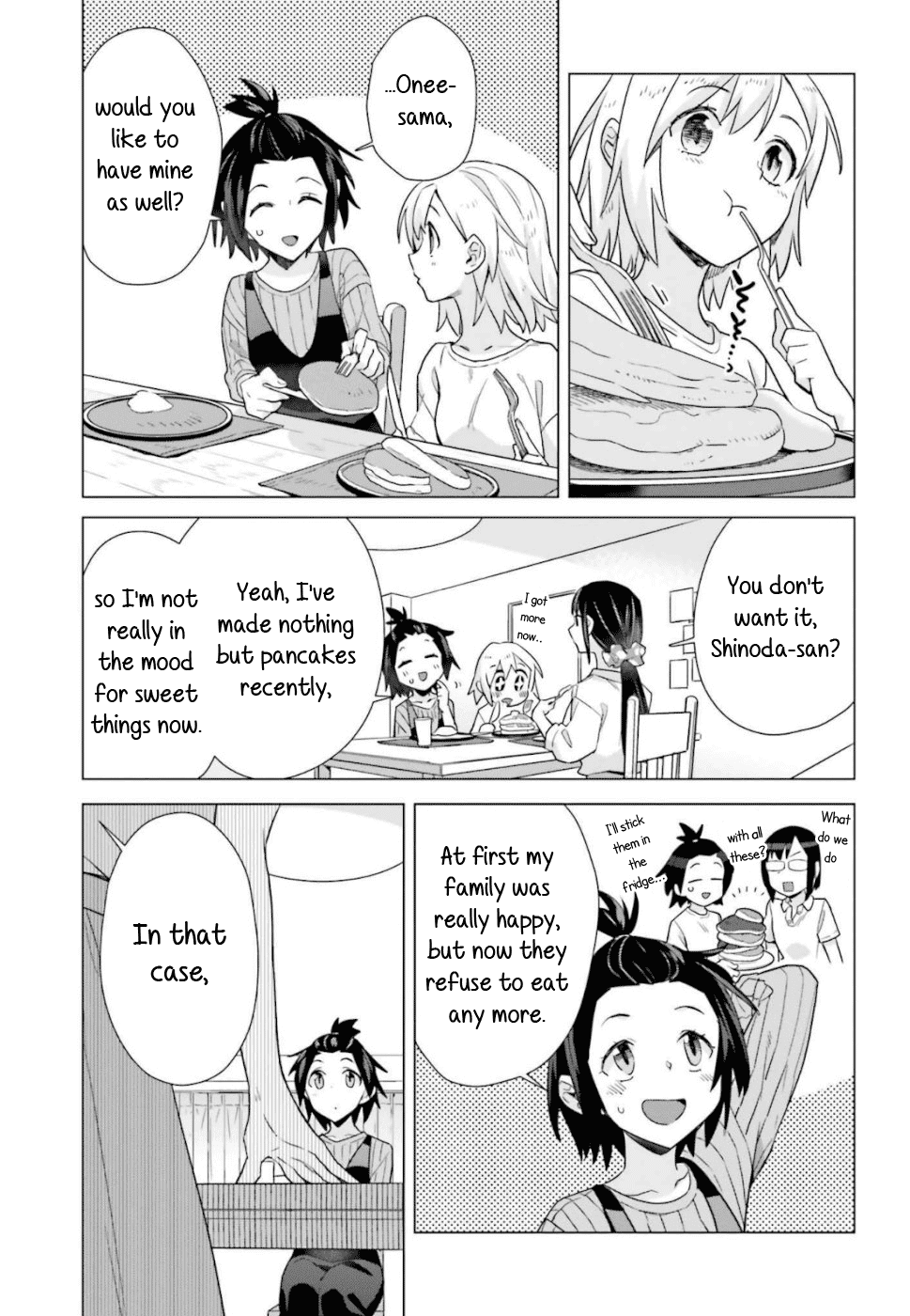 Shinmai Shimai no Futari Gohan Chapter 43 page 4 - Chapter 43: Pancakes
