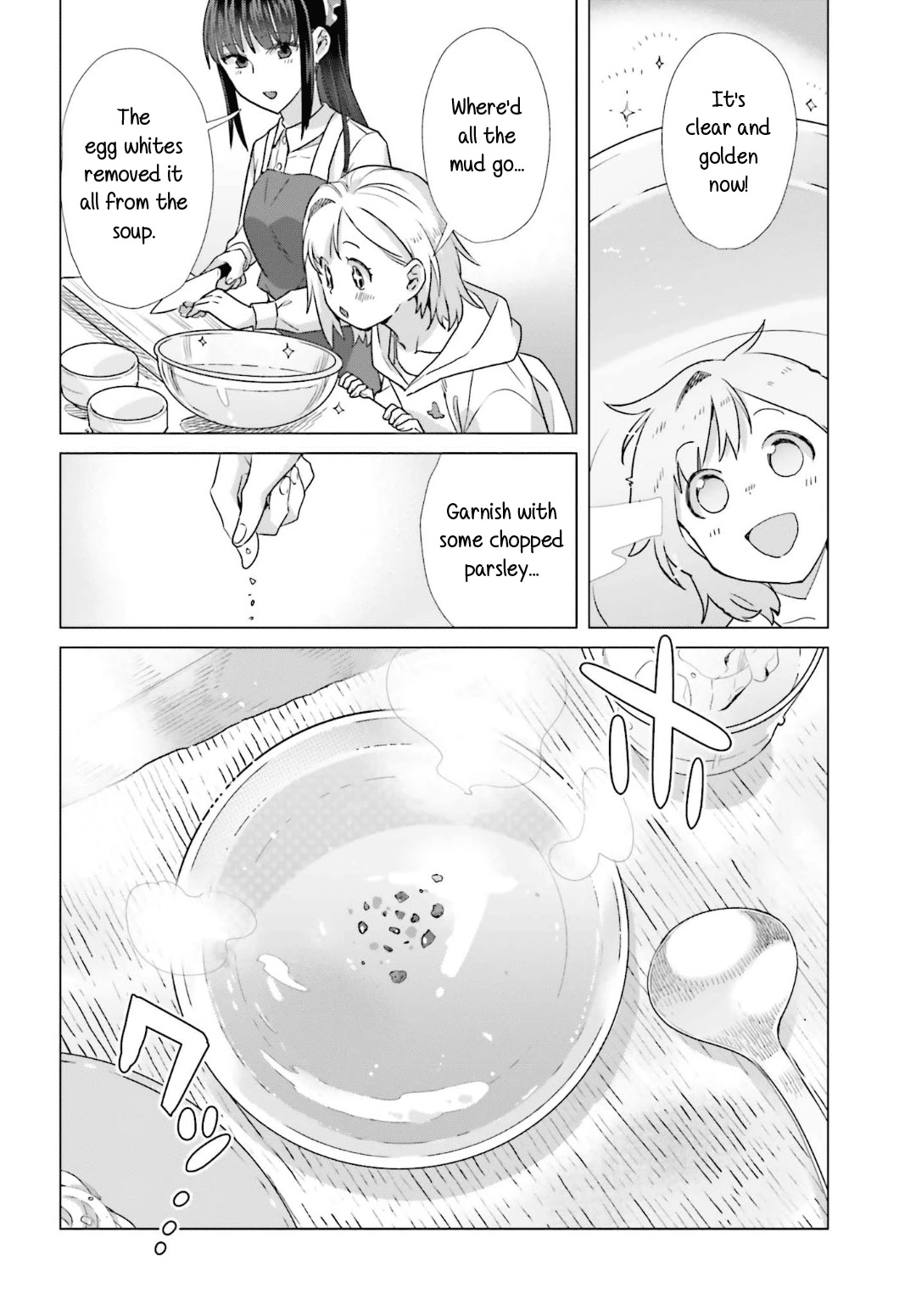 Shinmai Shimai no Futari Gohan Chapter 44 page 12 - Chapter 44: Consomme
