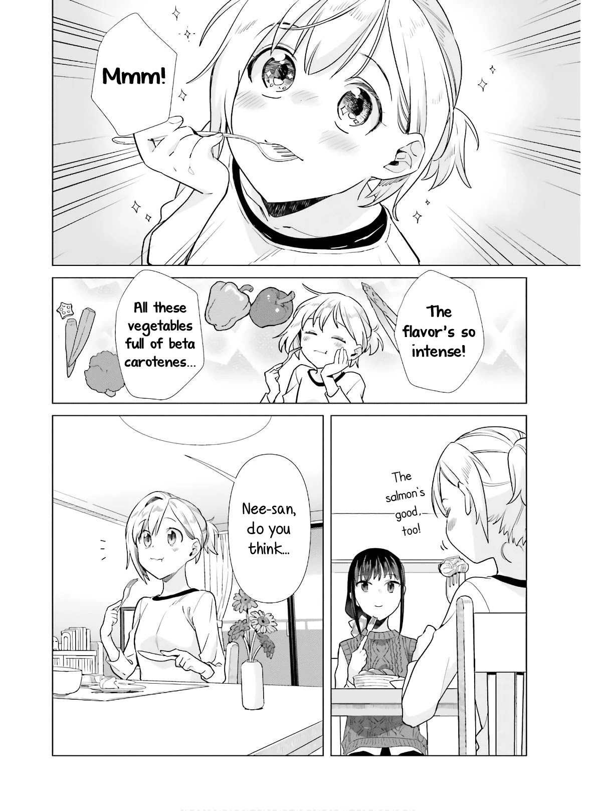 Shinmai Shimai no Futari Gohan Chapter 47 page 16 - Chapter 47: Vegetable Terrine