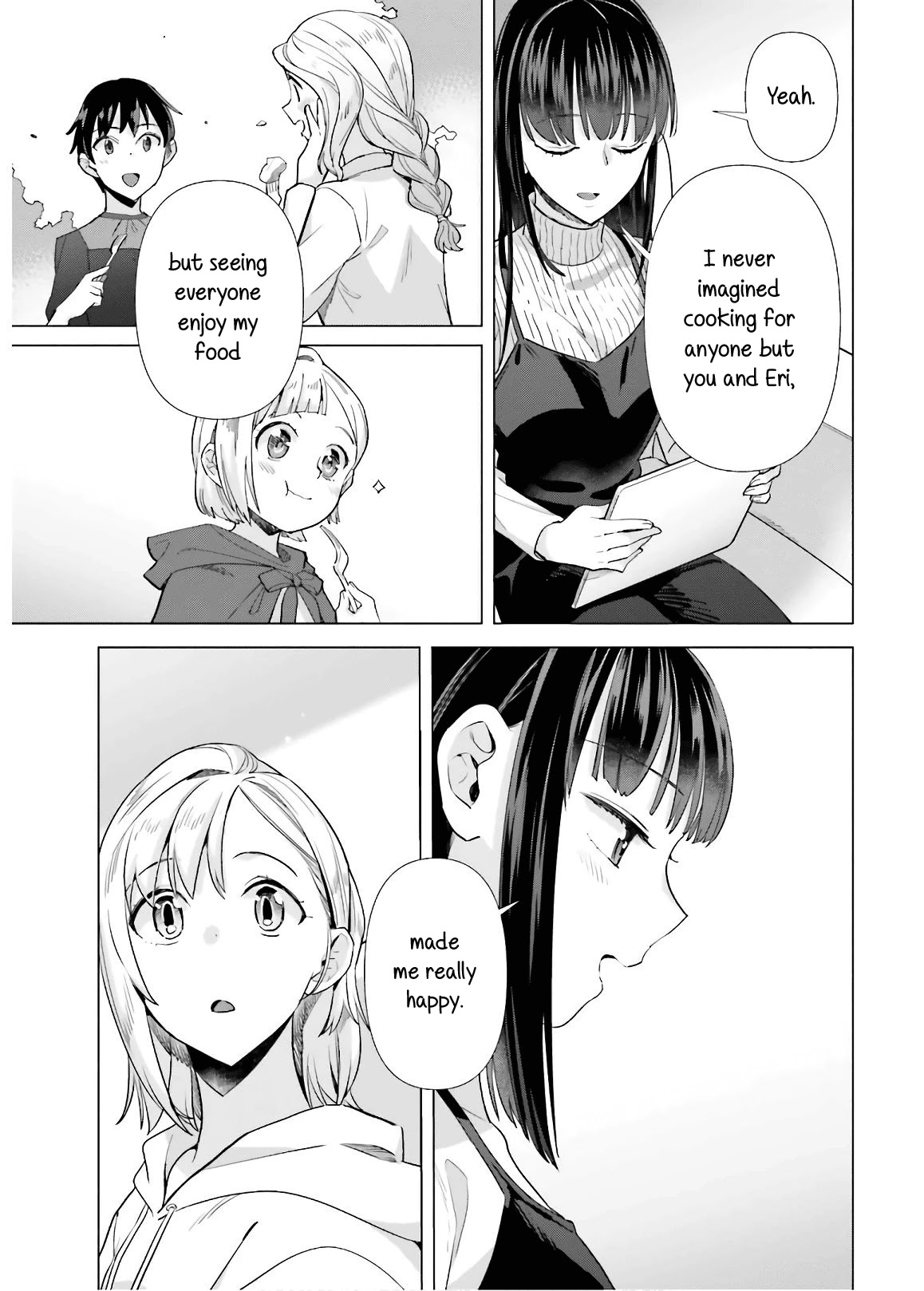 Shinmai Shimai no Futari Gohan Chapter 49.5 page 5 - Chapter 49.5: Extra: After the Festival