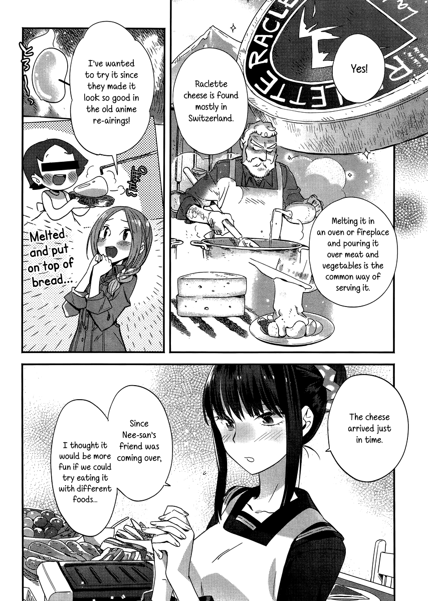 Shinmai Shimai no Futari Gohan Chapter 5 page 12 - Chapter 5: Raclette