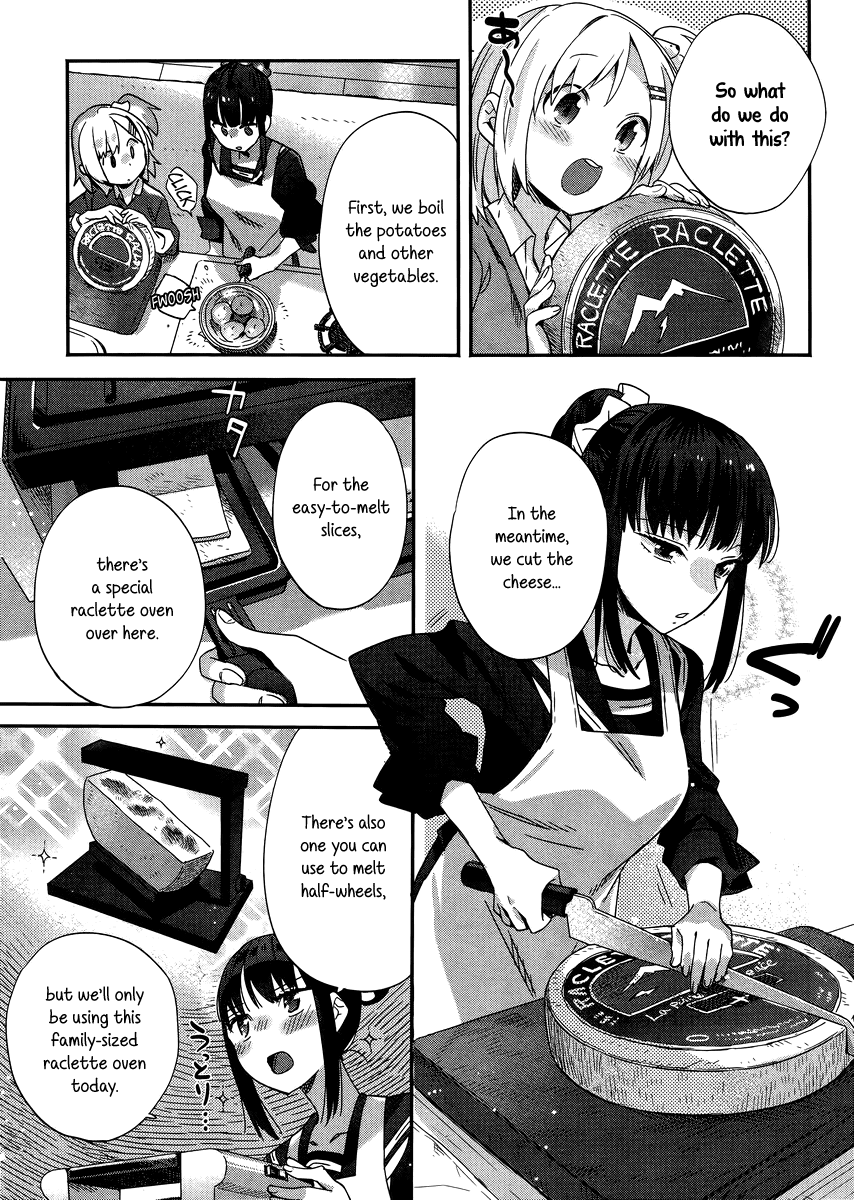Shinmai Shimai no Futari Gohan Chapter 5 page 13 - Chapter 5: Raclette