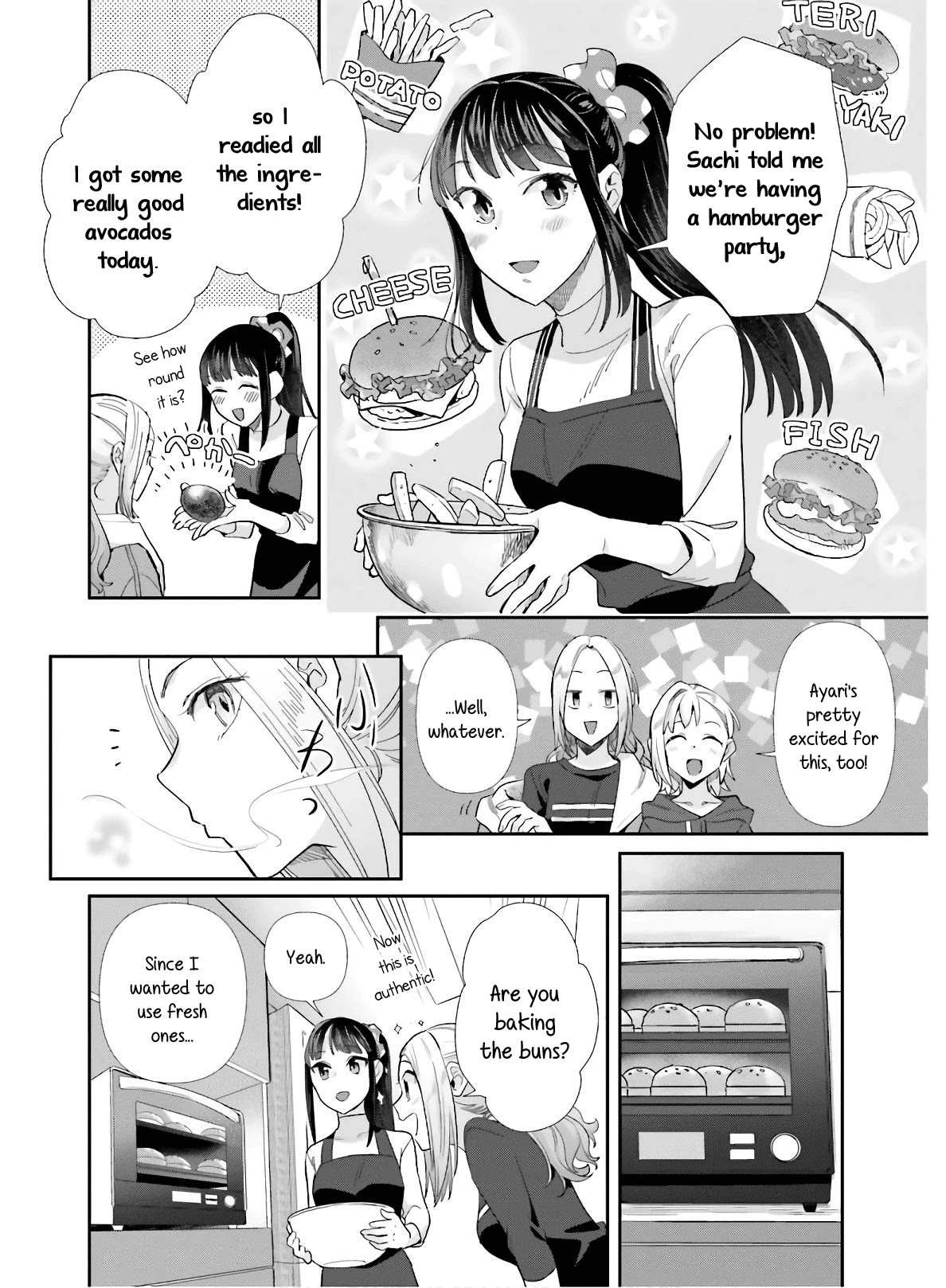 Shinmai Shimai no Futari Gohan Chapter 51 page 10 - Chapter 51: Hamburger