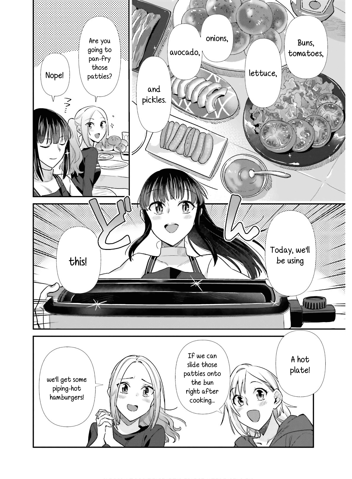 Shinmai Shimai no Futari Gohan Chapter 51 page 14 - Chapter 51: Hamburger