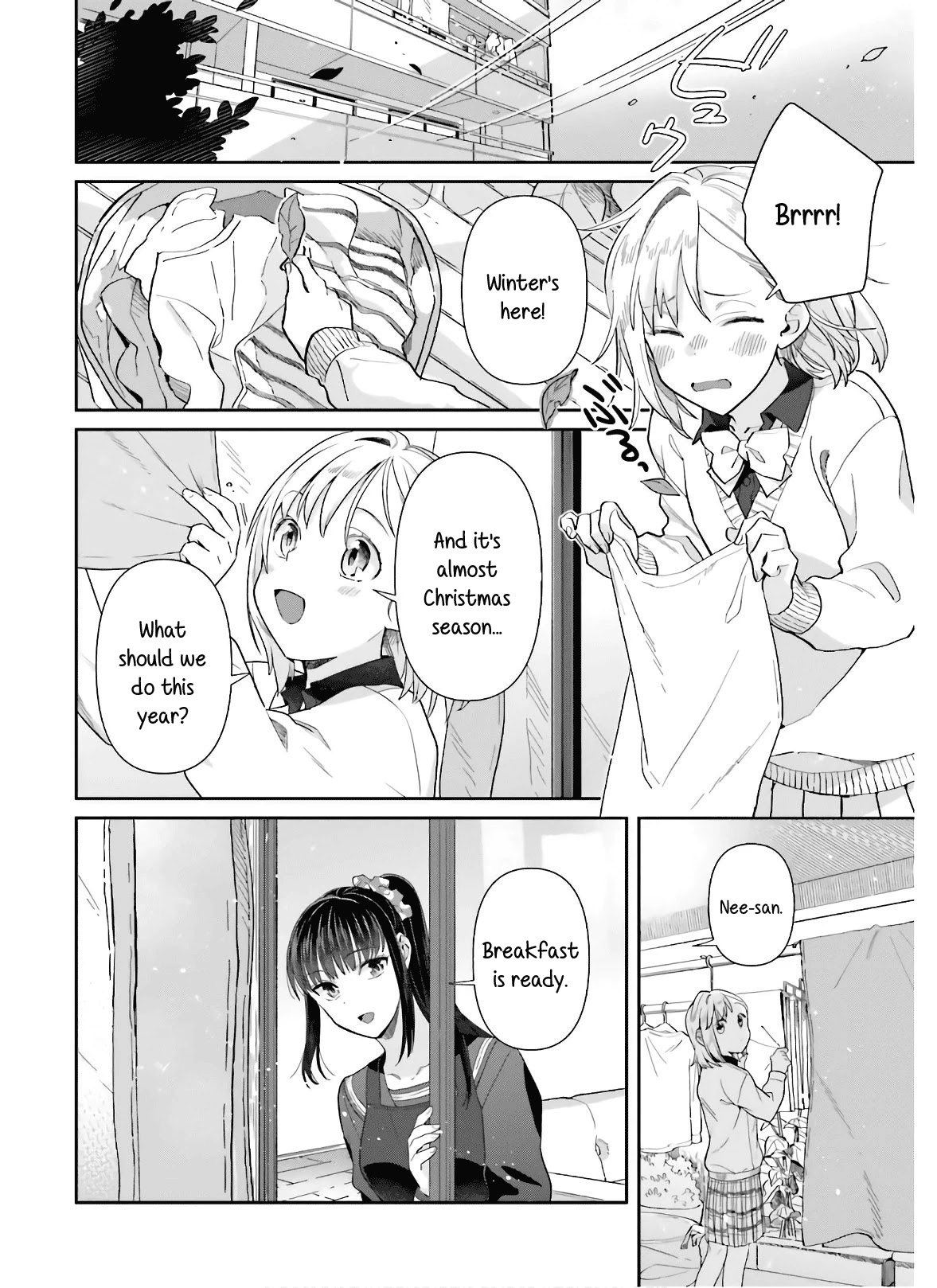 Shinmai Shimai no Futari Gohan Chapter 52 page 2 - Chapter 52: Salt-Grilled Saury