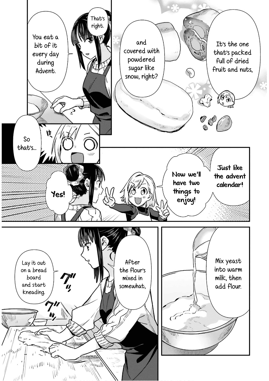 Shinmai Shimai no Futari Gohan Chapter 54 page 7 - Chapter 54: Stollen