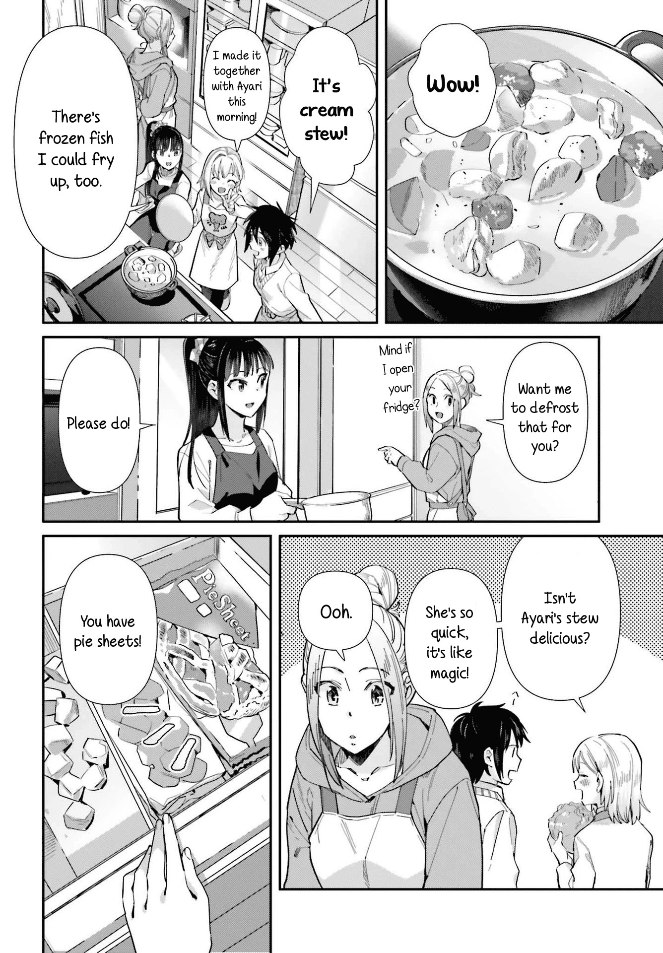 Shinmai Shimai no Futari Gohan Chapter 55 page 10 - Chapter 55: Pot Pie