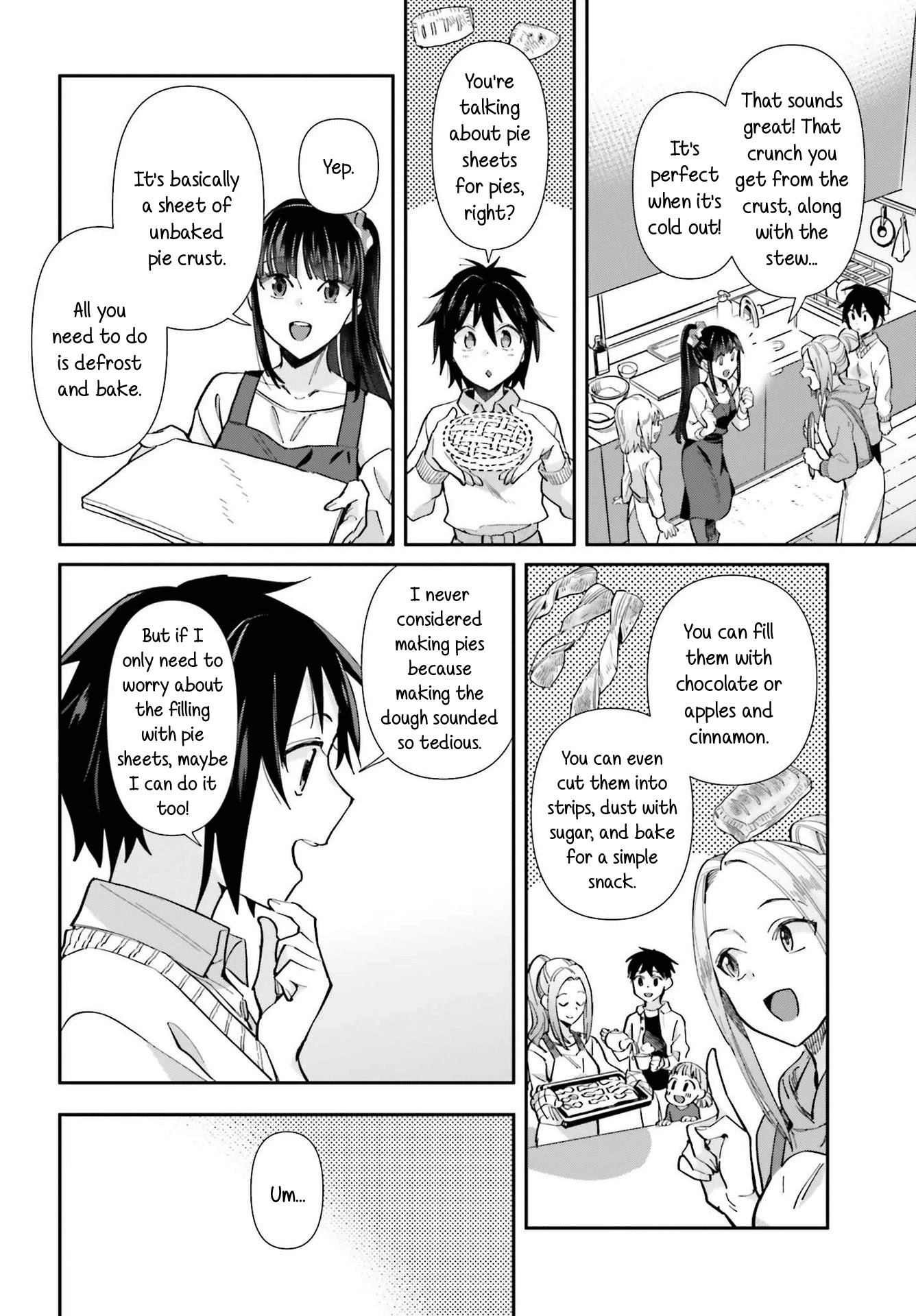 Shinmai Shimai no Futari Gohan Chapter 55 page 12 - Chapter 55: Pot Pie