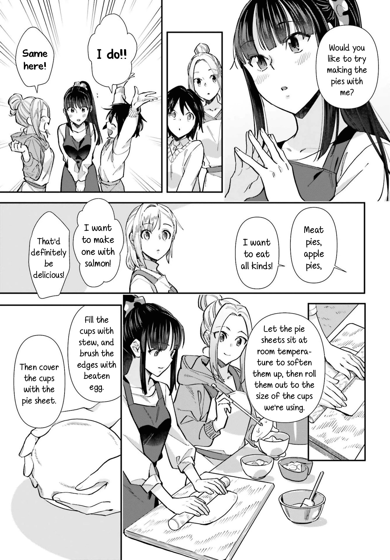Shinmai Shimai no Futari Gohan Chapter 55 page 13 - Chapter 55: Pot Pie