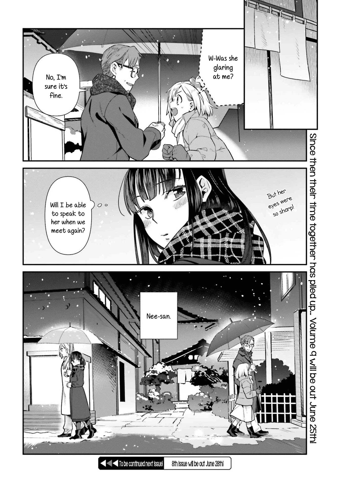 Shinmai Shimai no Futari Gohan Chapter 56.5 page 8 - Chapter 56.5: Extra: The Sukiyaki We Had Back Then