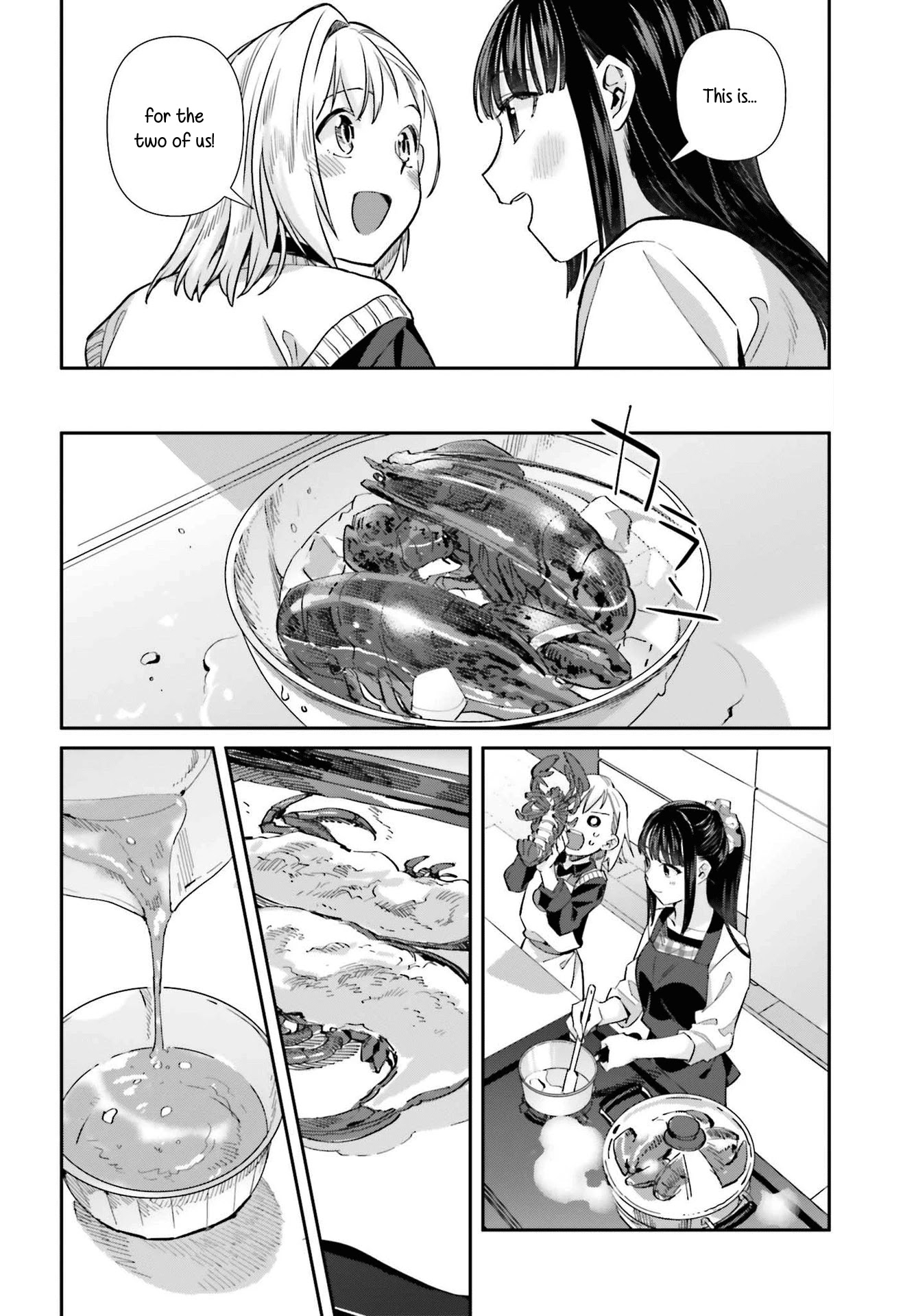 Shinmai Shimai no Futari Gohan Chapter 56 page 20 - Chapter 56: Lobster