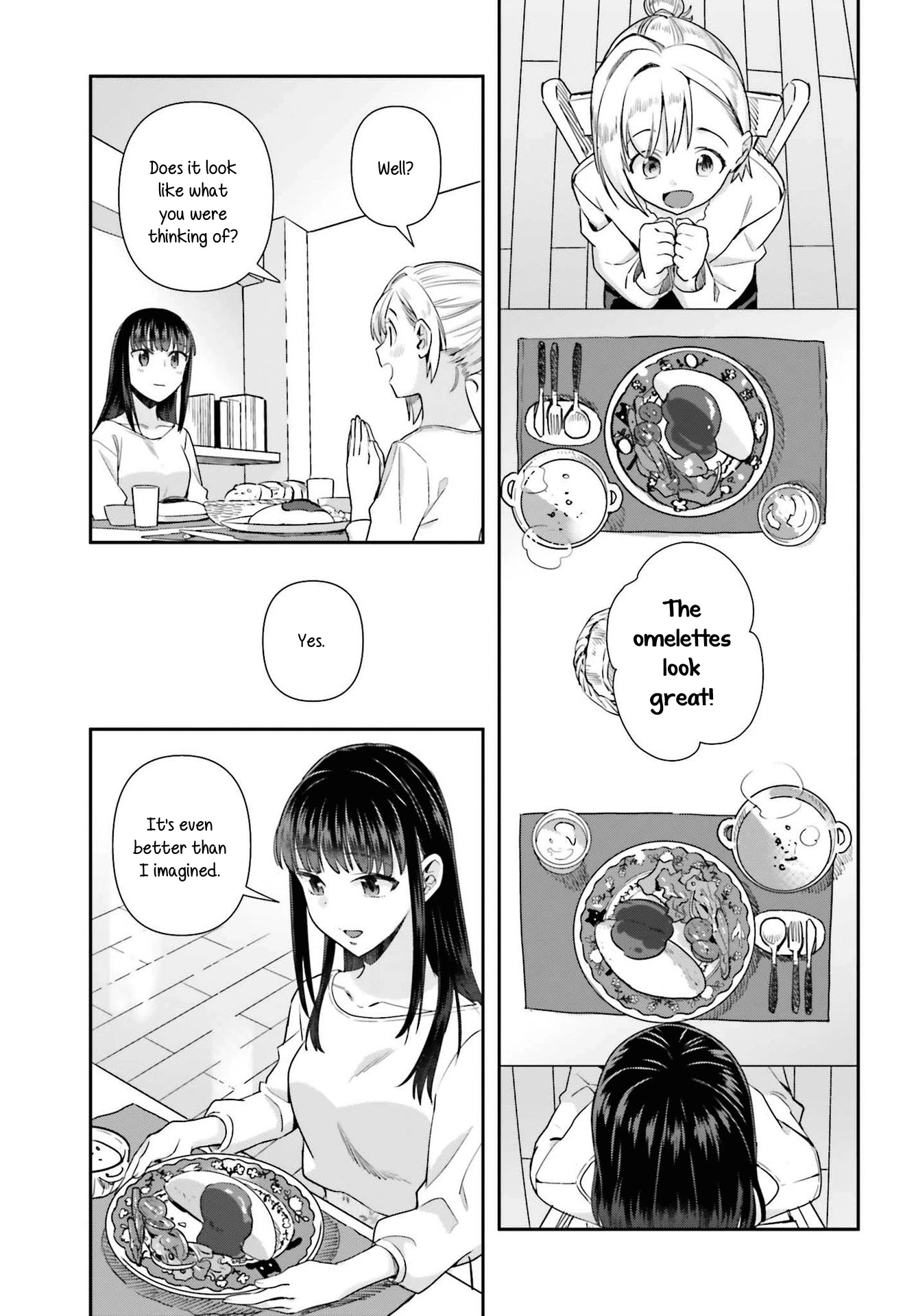 Shinmai Shimai no Futari Gohan Chapter 58 page 19 - Chapter 58: Omelettes