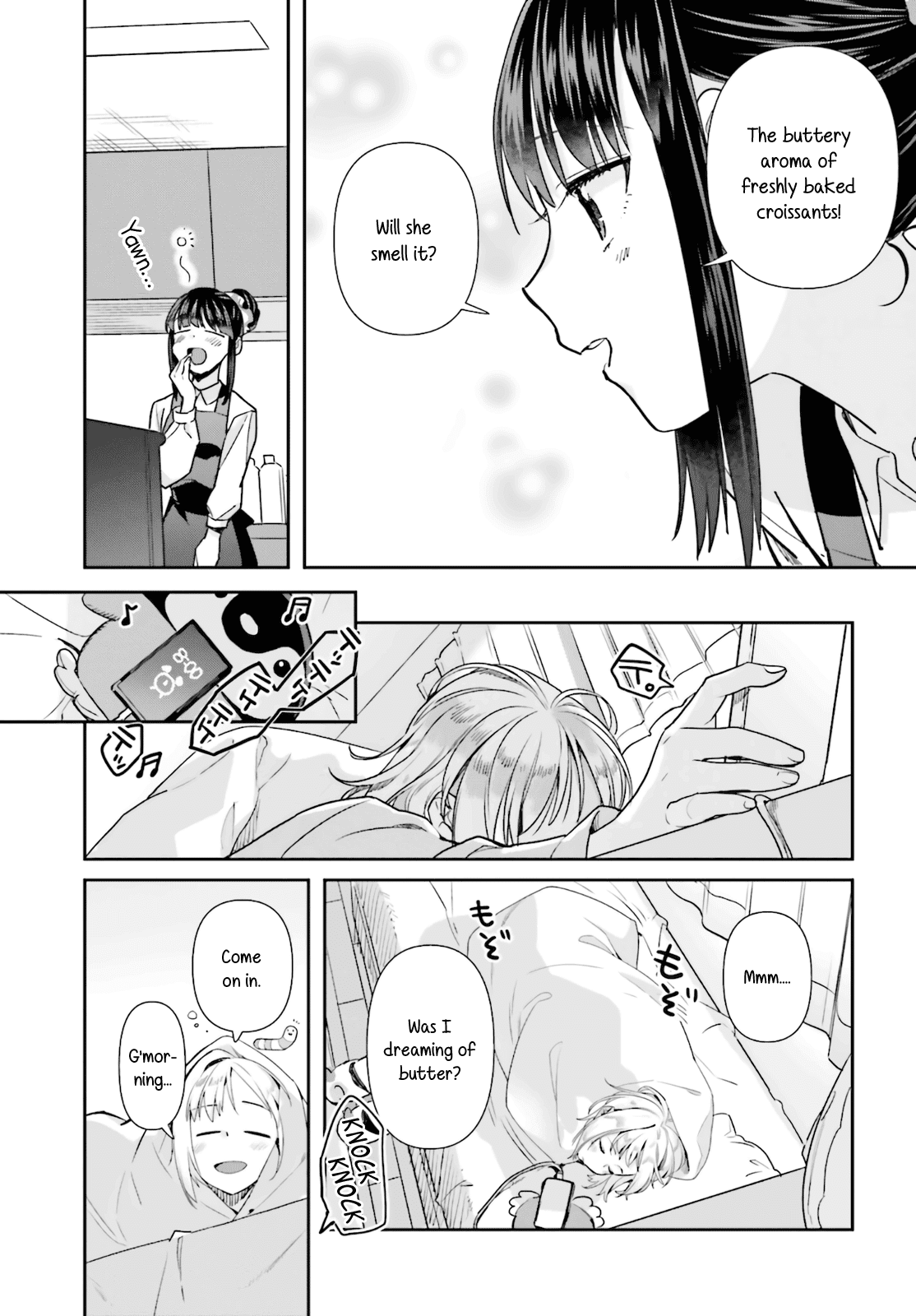 Shinmai Shimai no Futari Gohan Chapter 59 page 9 - Chapter 59: Croissant