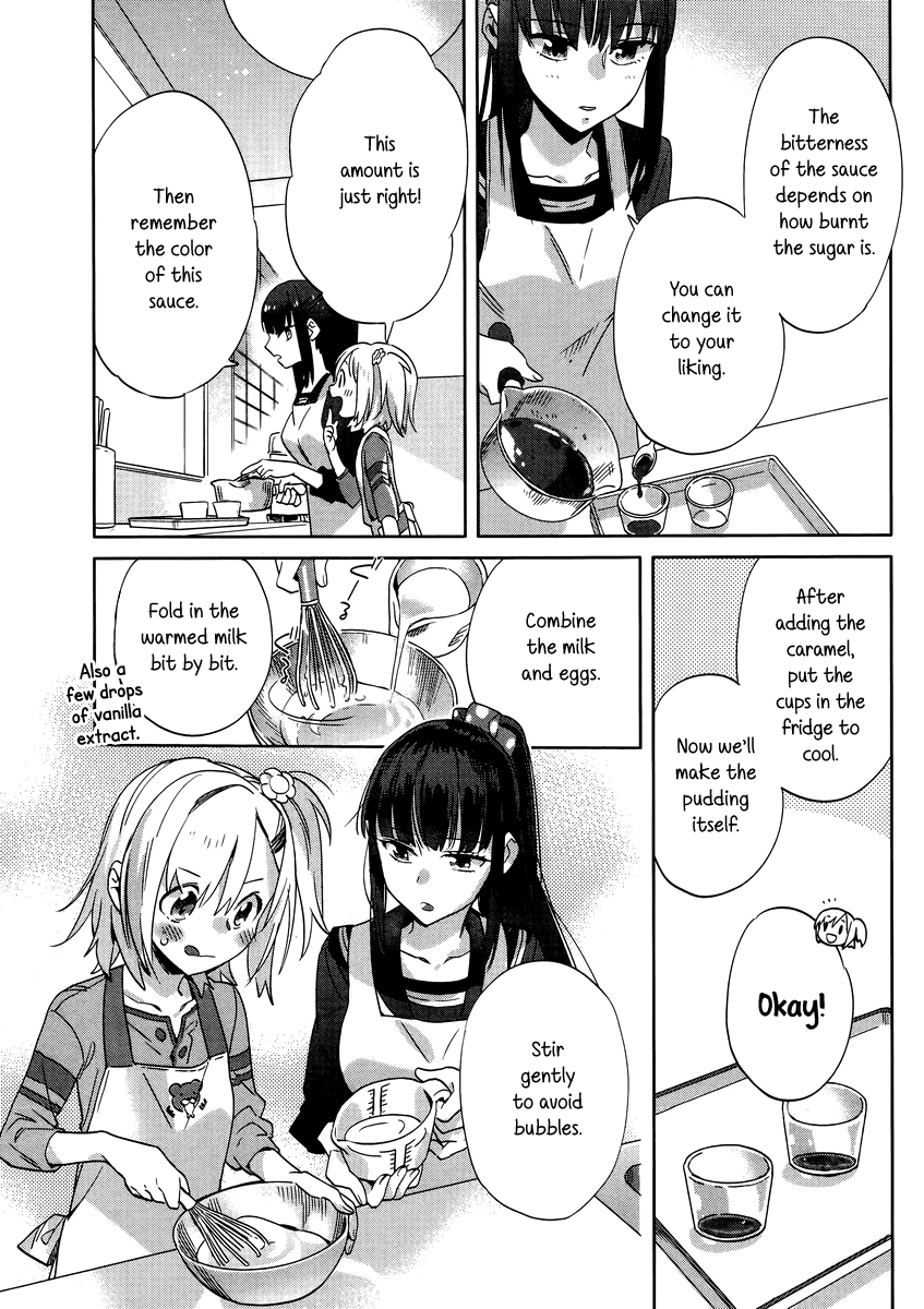 Shinmai Shimai no Futari Gohan Chapter 6 page 13 - Chapter 6: Pudding
