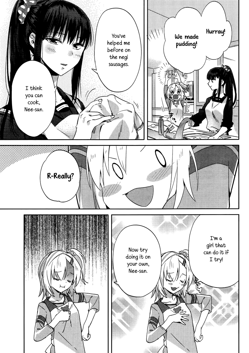 Shinmai Shimai no Futari Gohan Chapter 6 page 15 - Chapter 6: Pudding