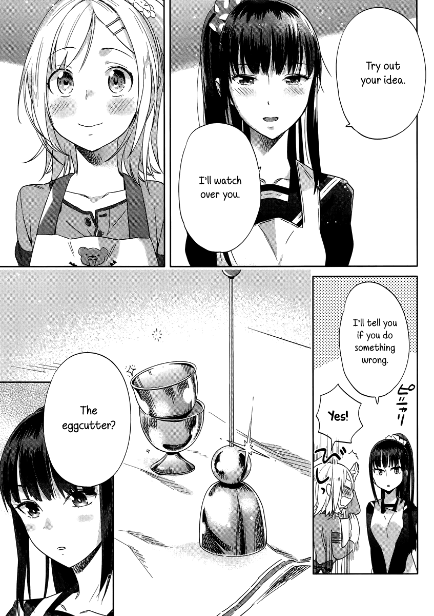 Shinmai Shimai no Futari Gohan Chapter 6 page 17 - Chapter 6: Pudding
