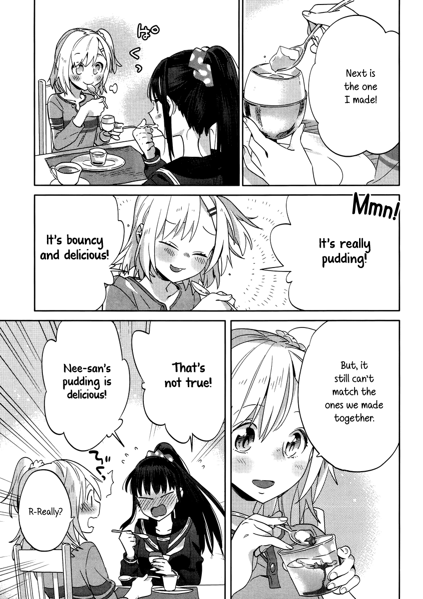 Shinmai Shimai no Futari Gohan Chapter 6 page 21 - Chapter 6: Pudding