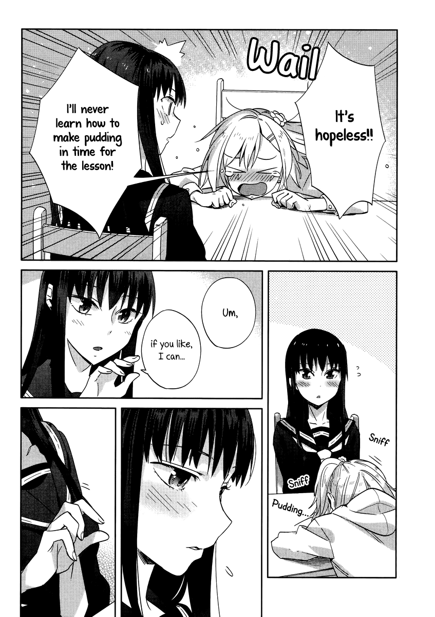 Shinmai Shimai no Futari Gohan Chapter 6 page 8 - Chapter 6: Pudding