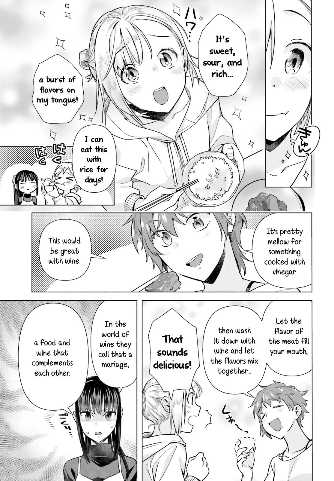 Shinmai Shimai no Futari Gohan Chapter 60 page 9 - Chapter 60: Boar Stewed in Balsamic Vinegar