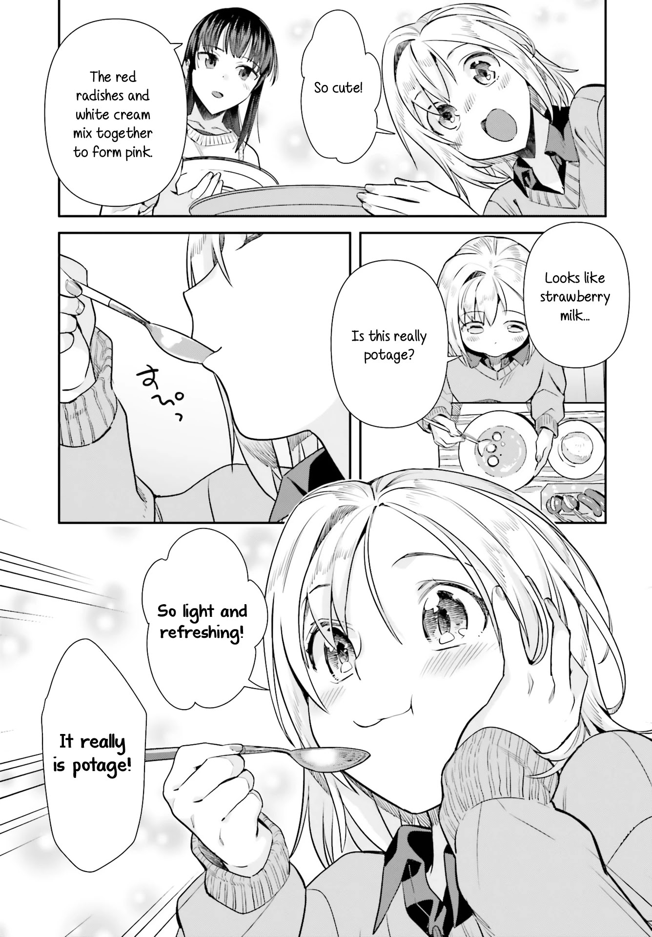 Shinmai Shimai no Futari Gohan Chapter 61 page 21 - Chapter 61: Radish Potage