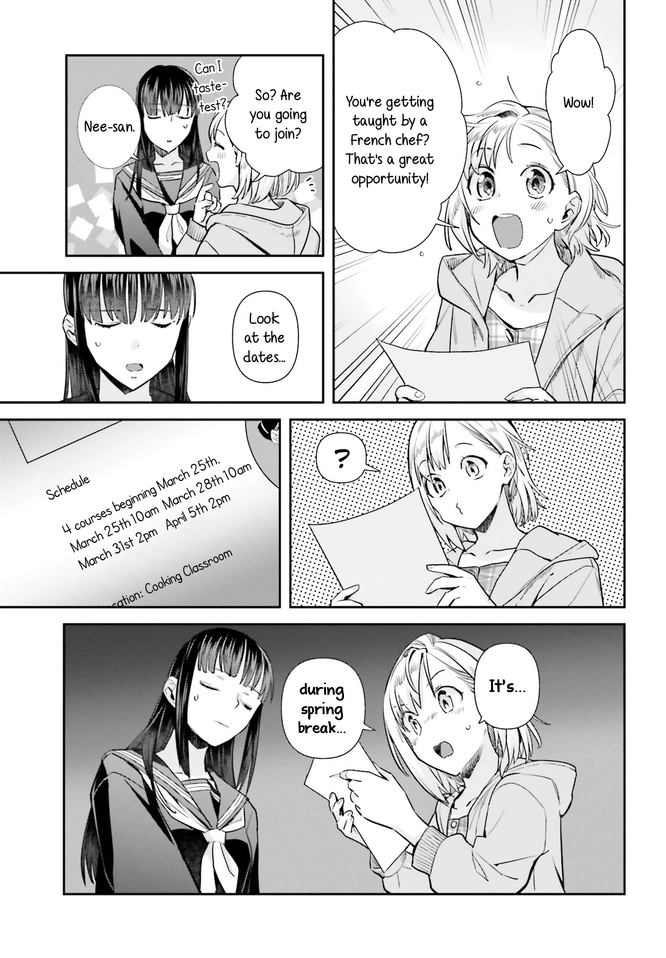 Shinmai Shimai no Futari Gohan Chapter 61 page 9 - Chapter 61: Radish Potage