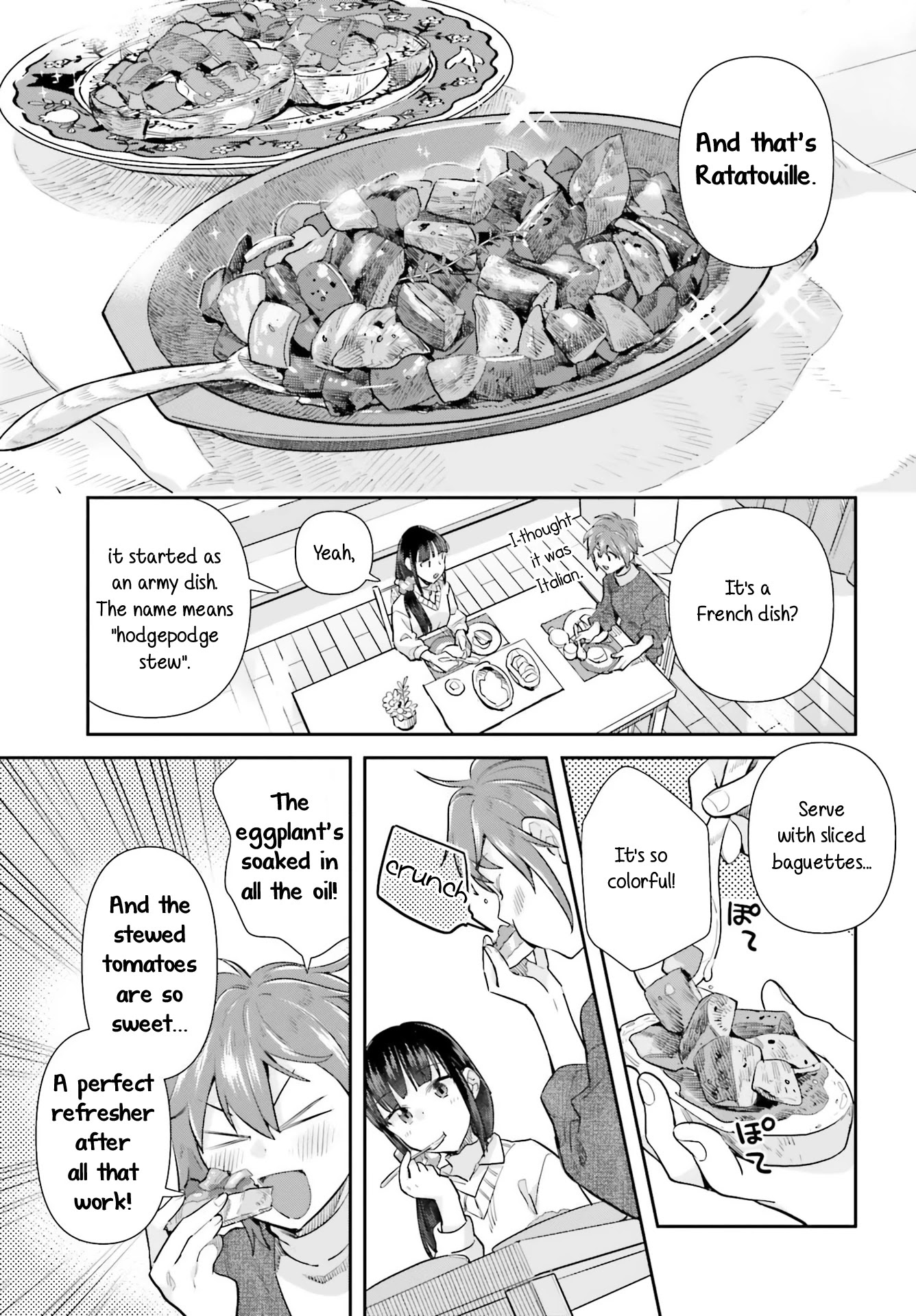 Shinmai Shimai no Futari Gohan Chapter 62 page 21 - Chapter 62: Ratatouille
