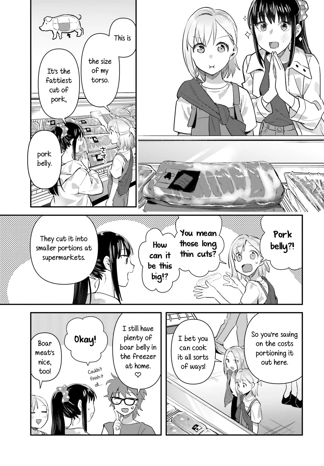 Shinmai Shimai no Futari Gohan Chapter 69 page 13 - Chapter 69: Food Court Hot Dog
