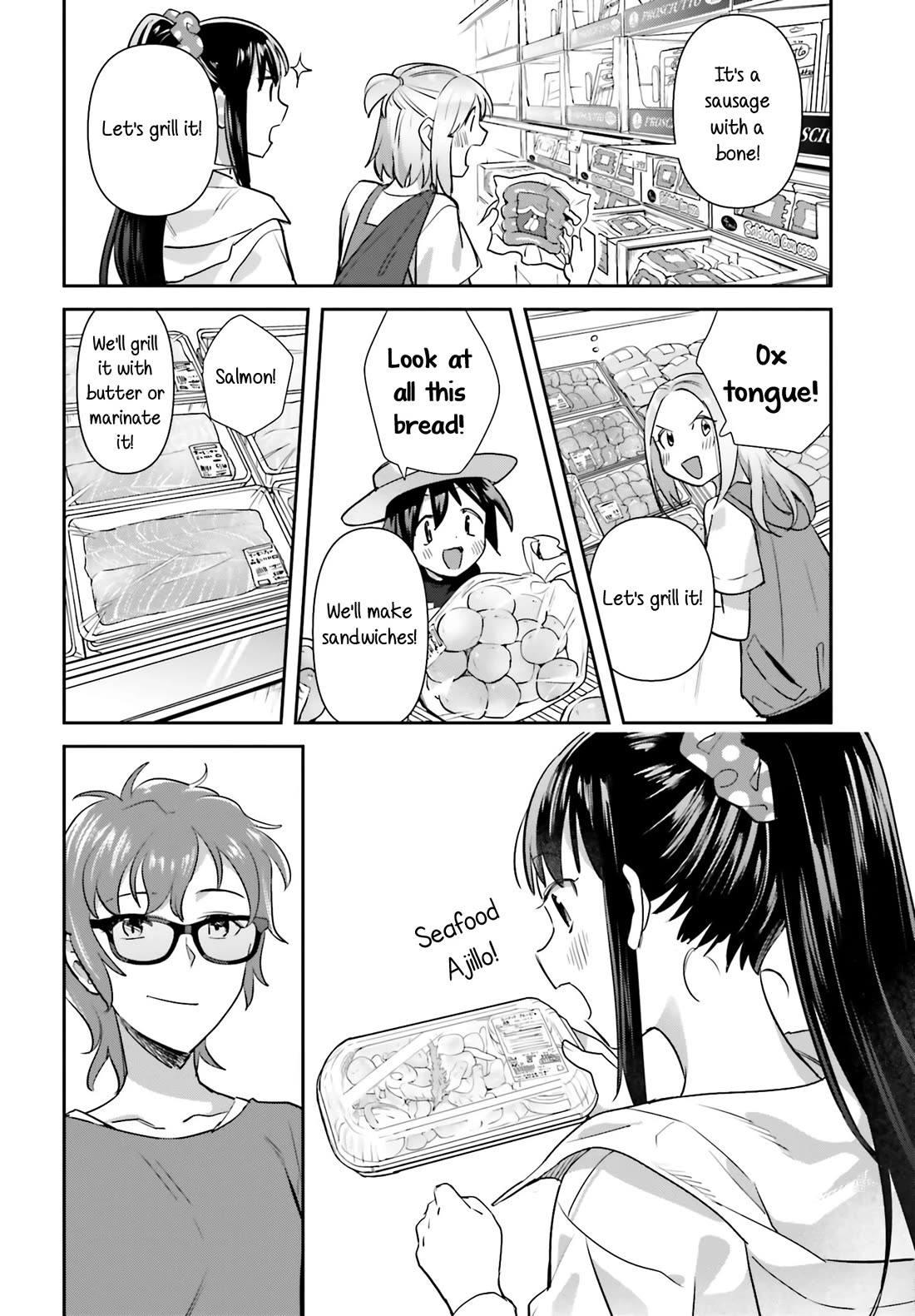 Shinmai Shimai no Futari Gohan Chapter 69 page 14 - Chapter 69: Food Court Hot Dog