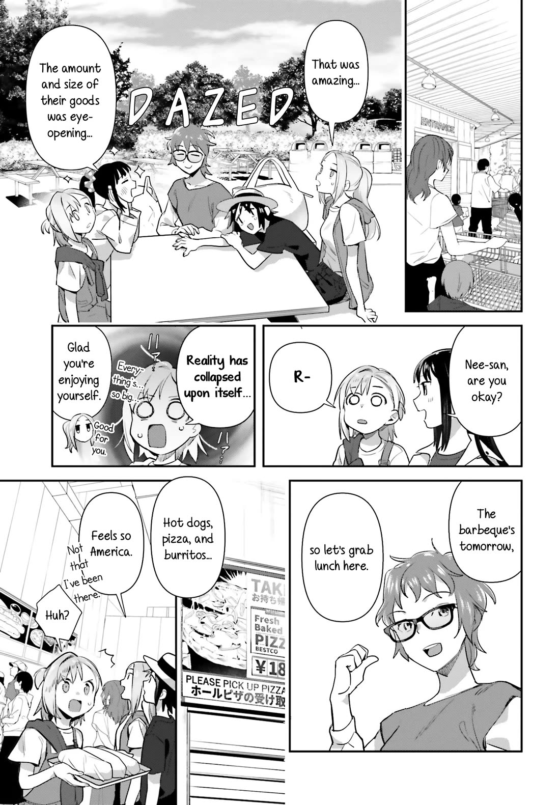 Shinmai Shimai no Futari Gohan Chapter 69 page 15 - Chapter 69: Food Court Hot Dog
