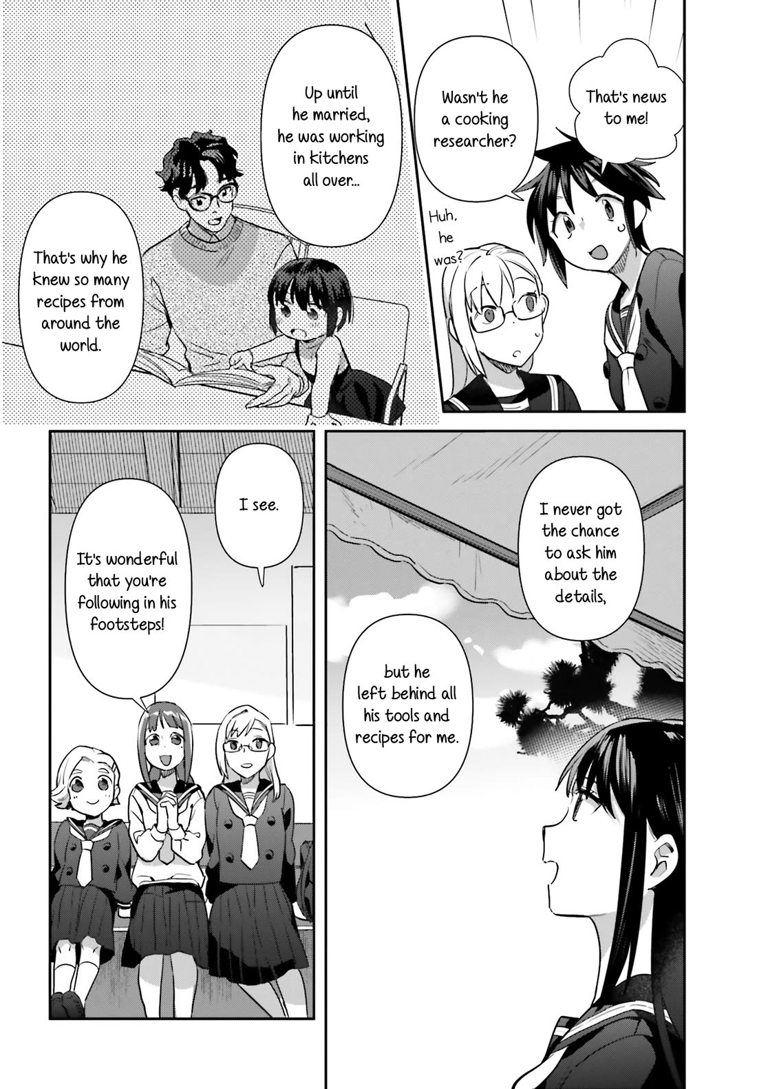 Shinmai Shimai no Futari Gohan Chapter 69 page 4 - Chapter 69: Food Court Hot Dog