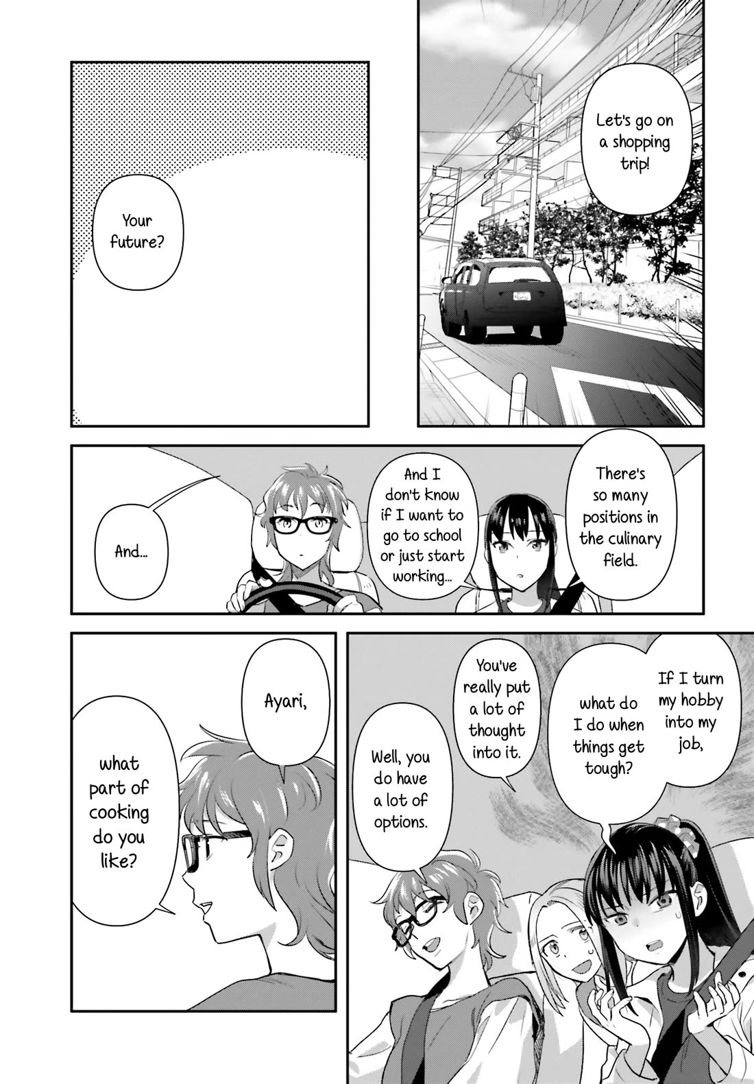 Shinmai Shimai no Futari Gohan Chapter 69 page 9 - Chapter 69: Food Court Hot Dog