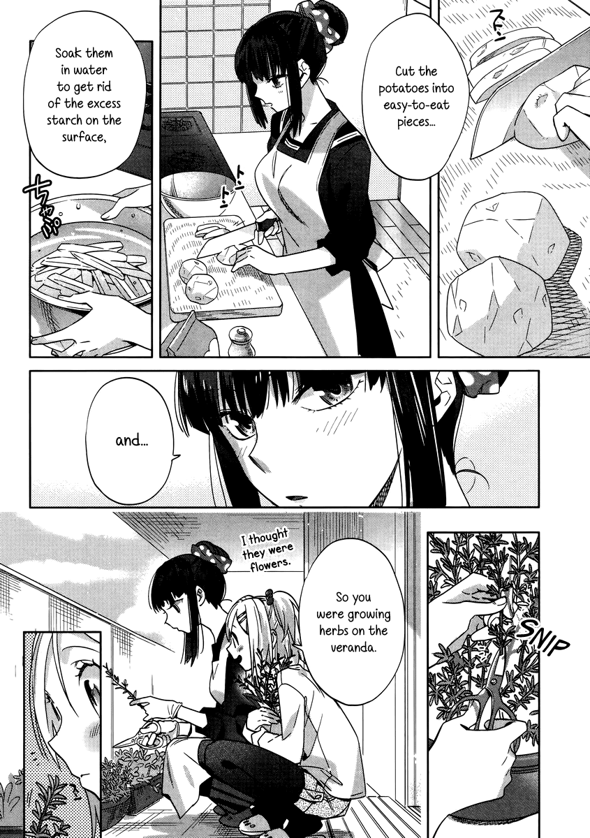 Shinmai Shimai no Futari Gohan Chapter 7 page 12 - Chapter 7: French Fries