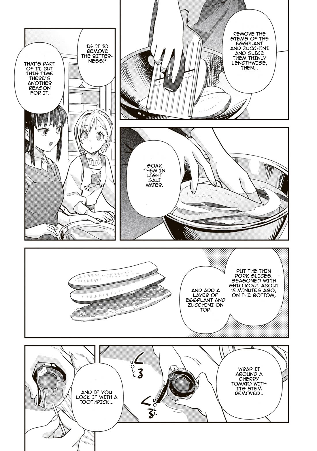 Shinmai Shimai no Futari Gohan Chapter 71 page 14 - Chapter 71: Steamer Party!