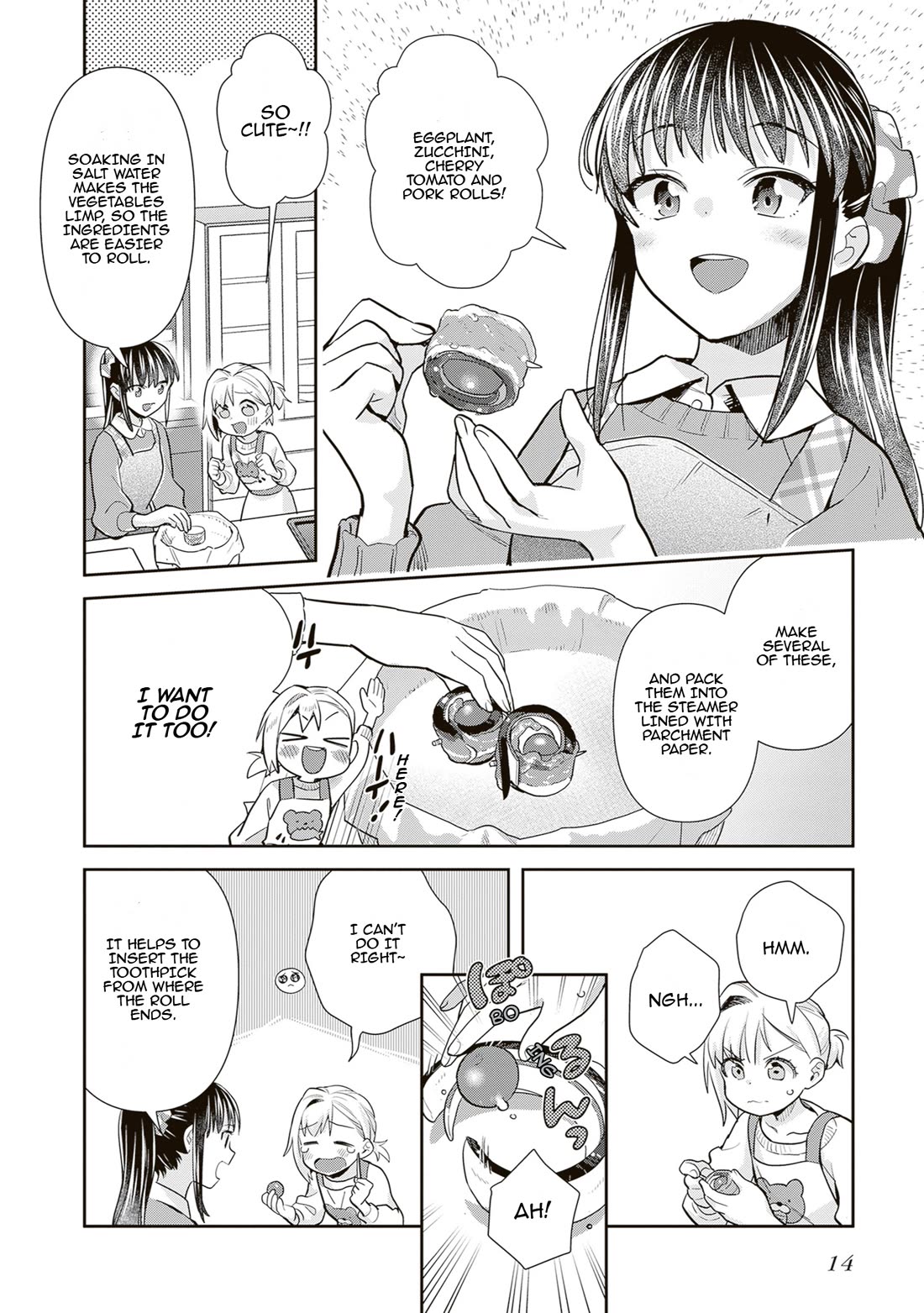 Shinmai Shimai no Futari Gohan Chapter 71 page 15 - Chapter 71: Steamer Party!