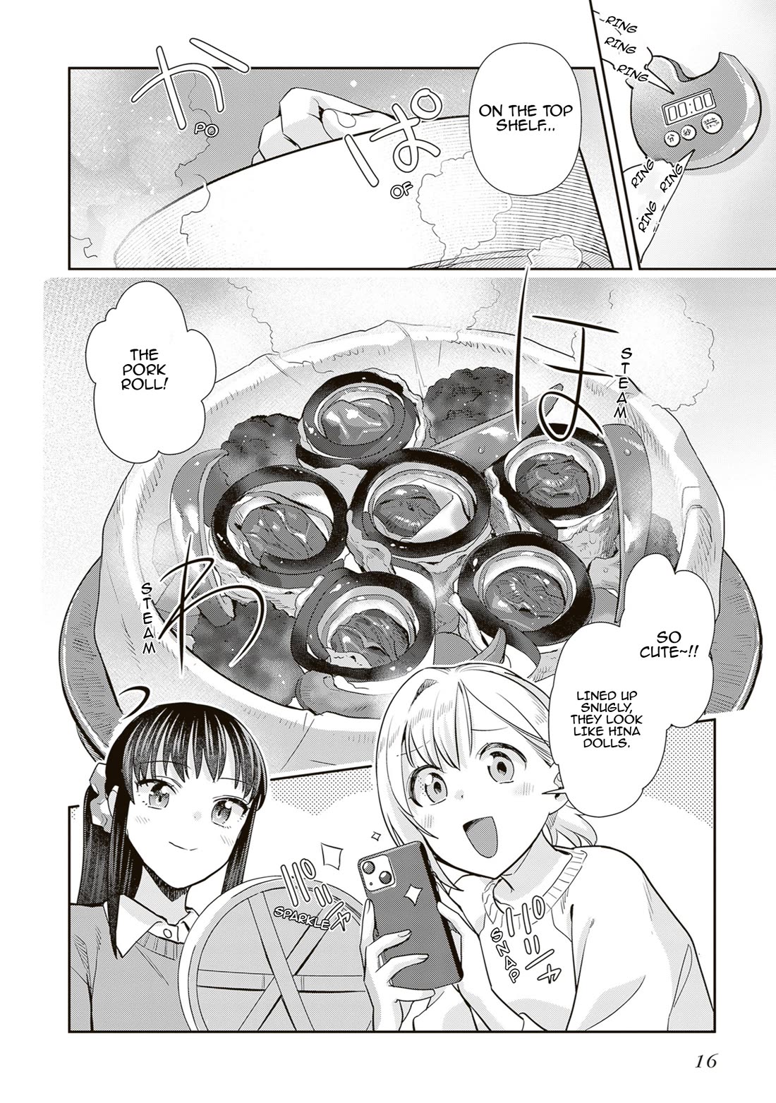 Shinmai Shimai no Futari Gohan Chapter 71 page 17 - Chapter 71: Steamer Party!