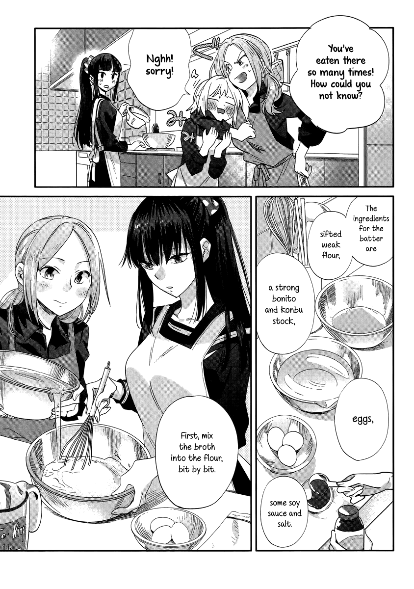 Shinmai Shimai no Futari Gohan Chapter 9 page 13 - Chapter 9: Takoyaki