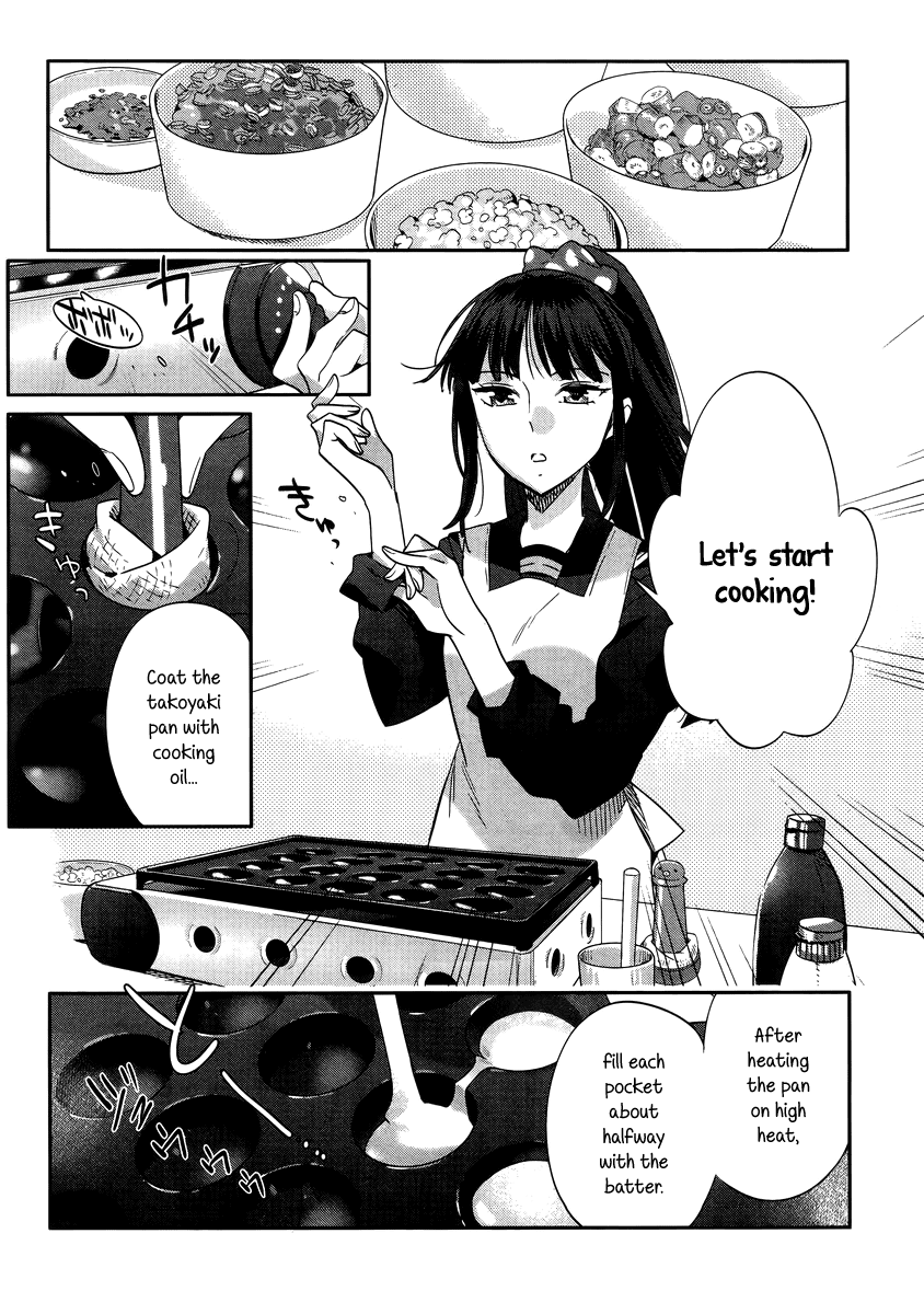 Shinmai Shimai no Futari Gohan Chapter 9 page 16 - Chapter 9: Takoyaki