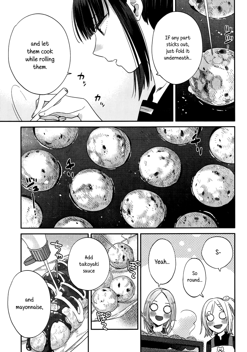 Shinmai Shimai no Futari Gohan Chapter 9 page 19 - Chapter 9: Takoyaki