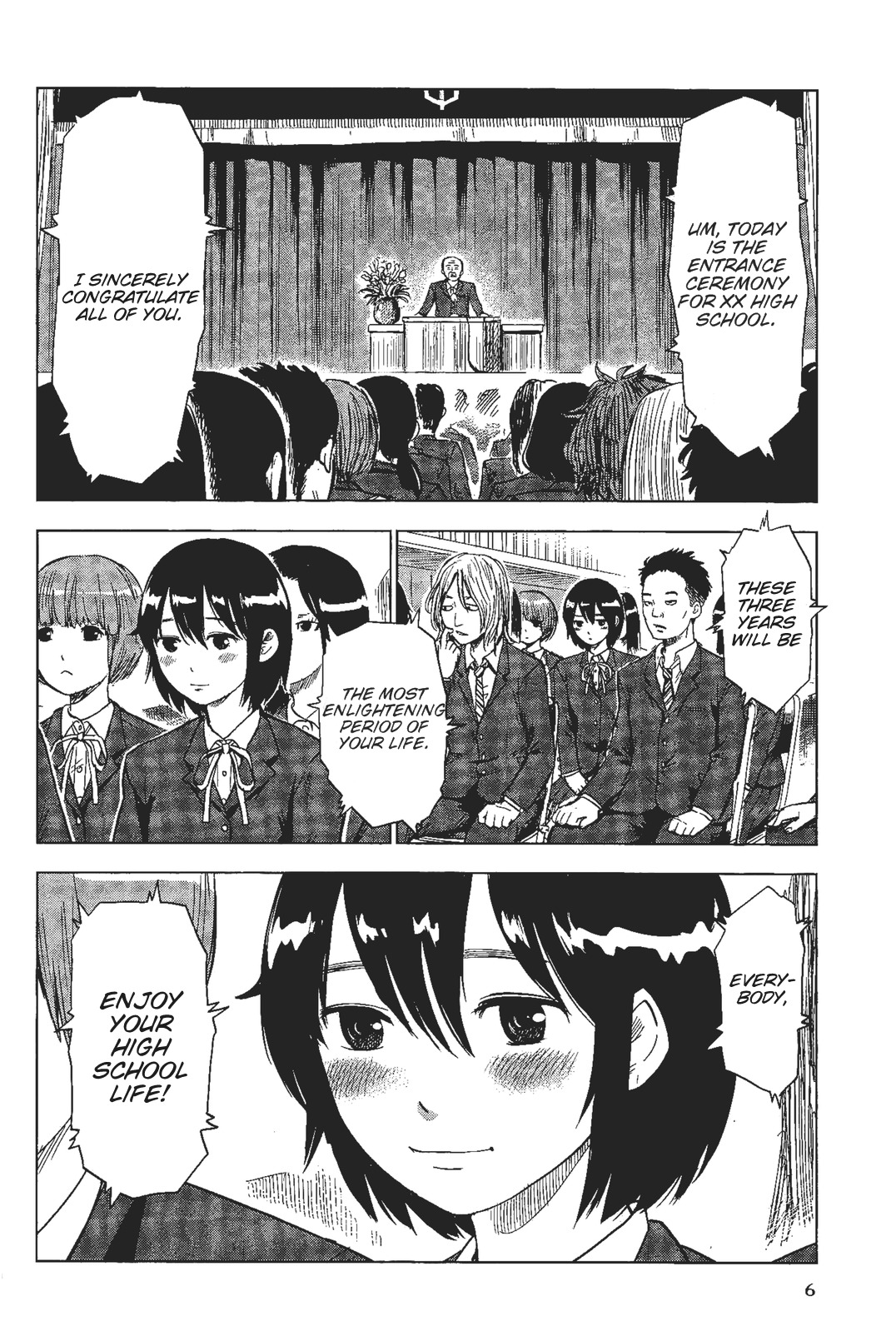 Shino-chan wa Jibun no Namae ga Ienai Chapter 1 page 7 - Chapter 1: Nice to Meet You, I Am Sorry.