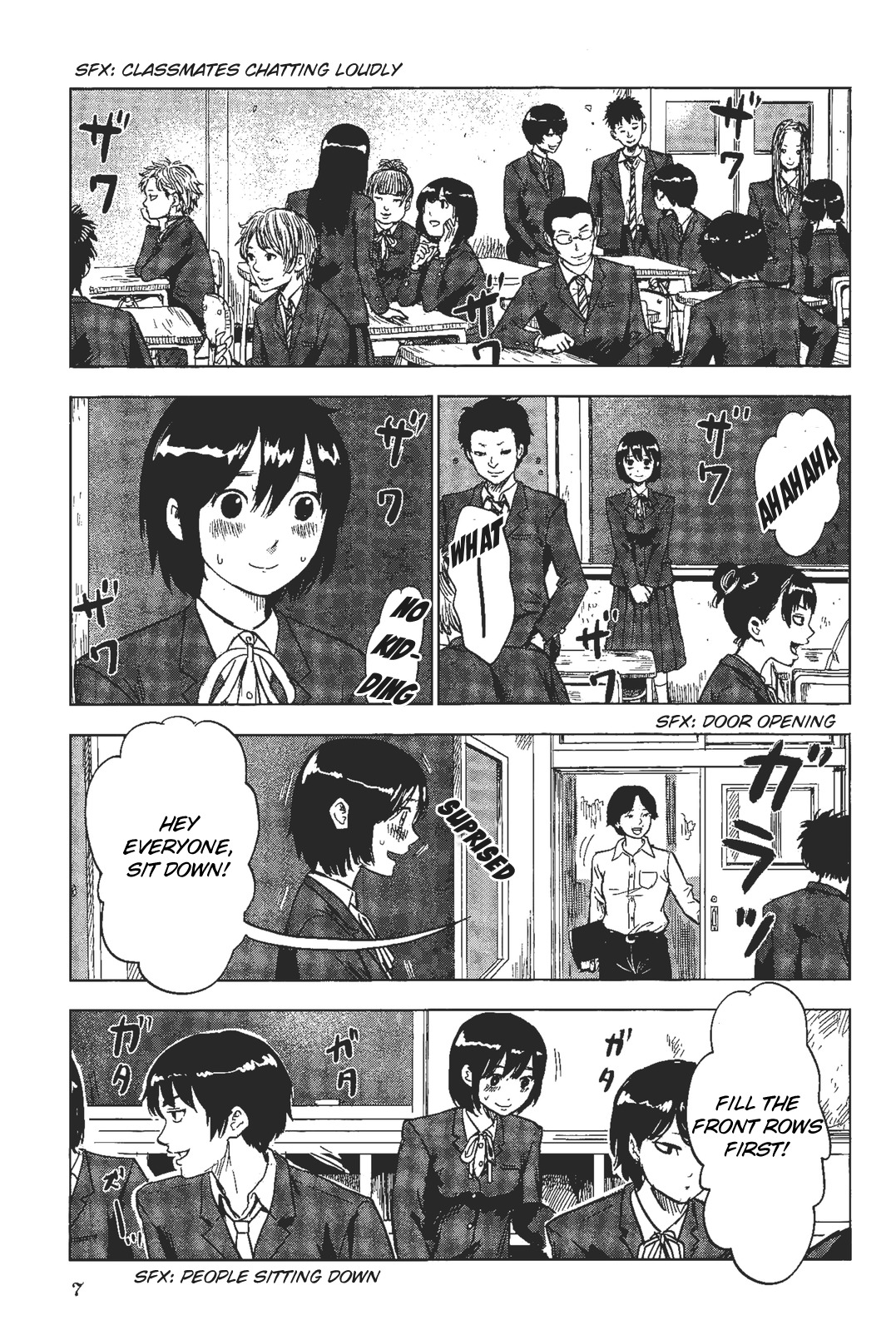 Shino-chan wa Jibun no Namae ga Ienai Chapter 1 page 8 - Chapter 1: Nice to Meet You, I Am Sorry.